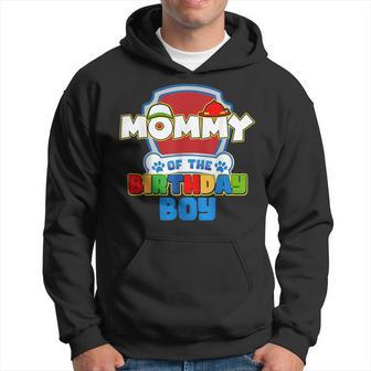Mommy And Daddy Of The Birthday Boy Dog Family Matching Hoodie - Thegiftio UK