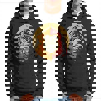 Mono De Nariz Chata Dorada Sudadera - Regaloses