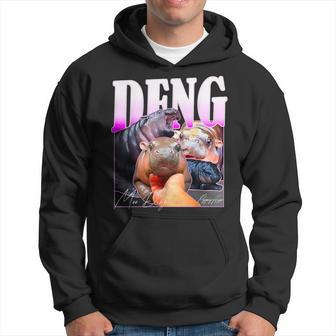 Moo Deng Hippo Baby Pygmy Hoodie - Thegiftio UK