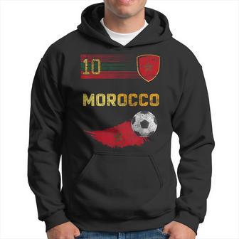 Morocco Flag Moroccan Pride Lovers Hoodie - Thegiftio UK