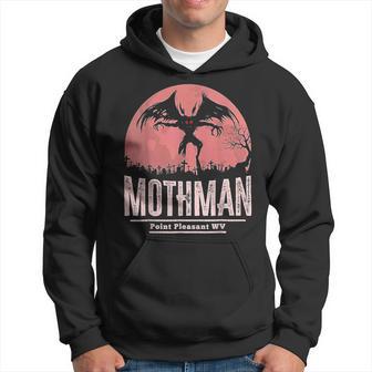 Mothman Cryptid Point Pleasant Wv Hoodie - Thegiftio UK