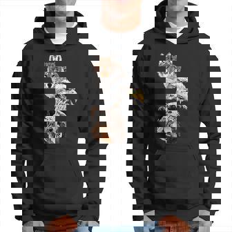 Motif D'animaux Sauvages Avec Tête D'aigle Loup Et D'ours Sweat à capuche - Cadeauxyz