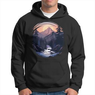 Mountain Hiking Climbing Outdoor Nature Forest Mountains Hoodie - Thegiftio UK
