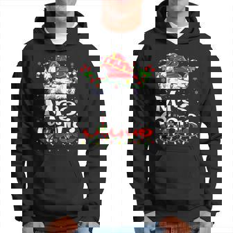 Mr And Mrs Claus Couples Matching Christmas Pajamas Santa Hoodie - Monsterry