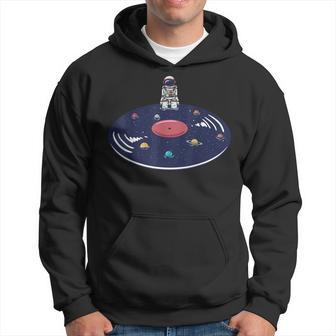 Music Lover Astronaut Space Science Composer Songwriter Hoodie - Thegiftio UK