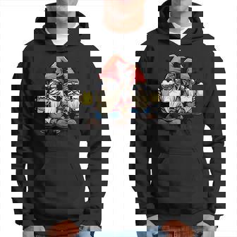 Nain De Jardin Avec Bière Équipe De Fête D'anniversaire Sweat à capuche - Cadeauxyz