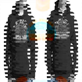 Nature Lovers Earth Environmentalist Tree Hugger Sunset Hoodie | Seseable UK