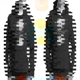 Nature Trees Reflection Forest Outdoor Wildlife Hoodie - Thegiftio