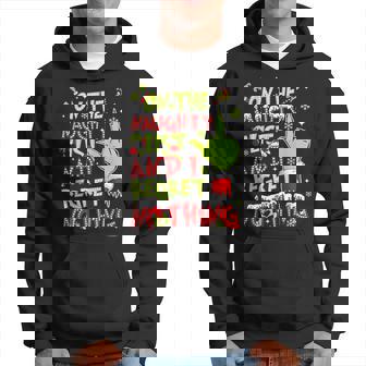 On The Naughty List And I Regret Nothing Christmas Pajamas Hoodie - Monsterry