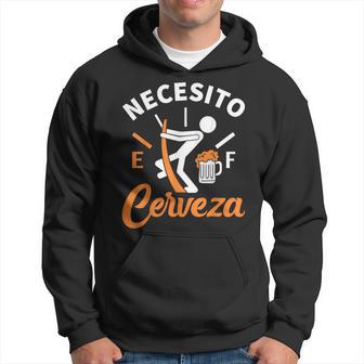Necesito Cerveza I Need Beer Beer Lover Hoodie - Thegiftio UK