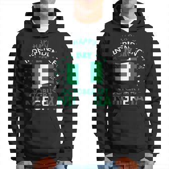 Nigeria 64Th Independence Day Nigerian Pride Nigeria Flag Hoodie - Thegiftio