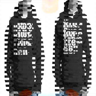Nitrous And Blowers And Turbos And Bacon Hoodie - Thegiftio