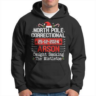 North Pole Correctional Arson Matching Family Christmas 2024 Hoodie - Thegiftio UK