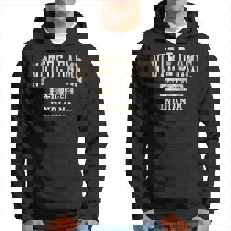 Notre Dame Indiana In Vintage Athletic Sports Hoodie - Thegiftio UK