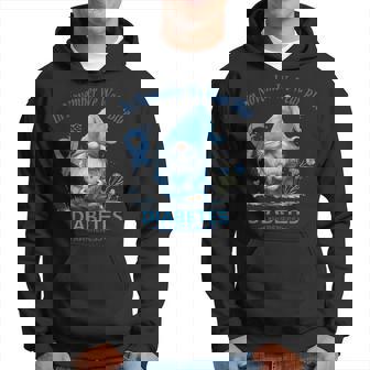 In November We Wear Blue Gnomes Diabetes Awareness Hoodie - Monsterry