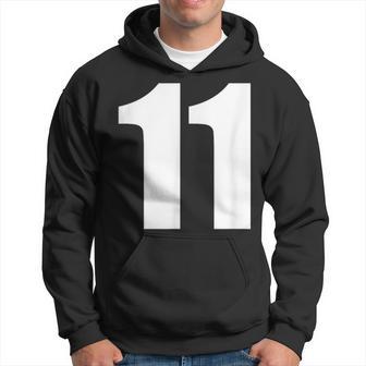 Number Eleven Number 11 Numbers Kapuzenpullover - Geschenkecke