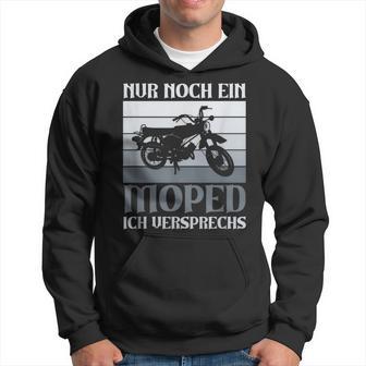 Nur Noch Ein Moped Ich Promise Simson Ddr 2 Taktintage Kapuzenpullover - Geschenkecke