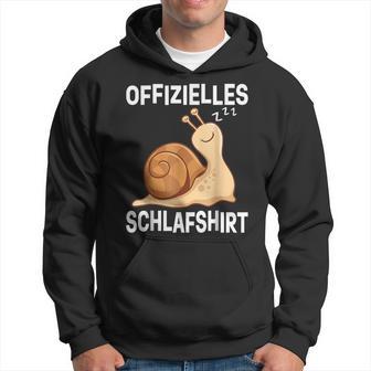 Offizieller Snail Sleep Schlafanzug Snail Late Sleeper Kapuzenpullover - Geschenkecke