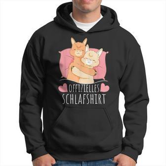 Offizielles Schlaf Nachthemd Schlafanzug Alpaca Lama Kapuzenpullover - Geschenkecke