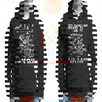 Oh What Fun It Is To Ride Motocross Christmas Hoodie - Monsterry