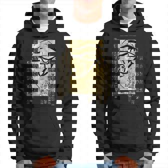Ojo Egipcio De Horus- Adorno De Geometría Sagrada Sudadera - Regaloses