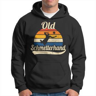 Old Butterhand Retro Beacholleleyball S Kapuzenpullover - Geschenkecke