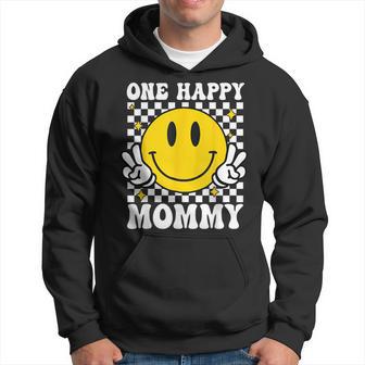 One Happy Dude Mommy Happy Face 1St Birthday Family Matching Hoodie - Thegiftio UK