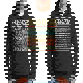 Osgood Family Name Osgood Last Name Team Hoodie - Monsterry
