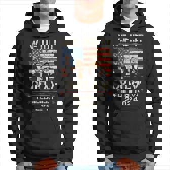 Outlaw Hillbilly 2024 Trump Vance We Did It Hoodie | Mazezy