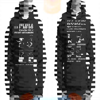 Padel Homme Temps Libre Humour Idée Cadeau Padeliste Sweat à capuche - Cadeauxyz