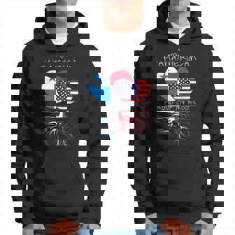 Panama Usa Proud Of Both Countries Panamerican Hoodie - Monsterry