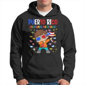 Hispanic Heritage Month Puerto Rico Flag Puerto Rican Boy Hoodie - Thegiftio UK
