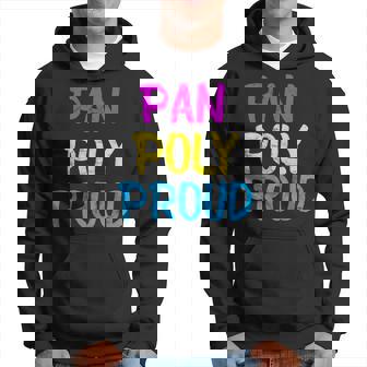 Pansexual Pan Poly Proud Polyamory Pride Regalo Felpa con cappuccio - Novitaregali