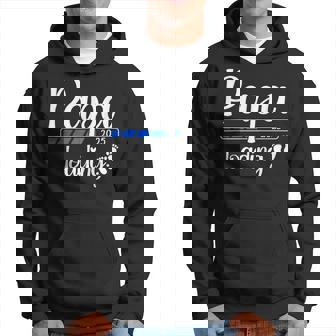 Papa 2025 Loading Pregnant 2025 Papa Est 2025 Hoodie - Thegiftio UK