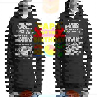 Papa The Birthday Boy Toy Familly Matching Story Bday Hoodie - Thegiftio UK