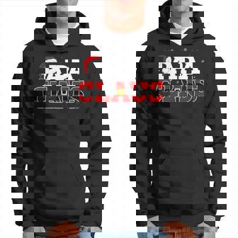 Papa Claus Christmas Lights Pajama Family Matching Boys Hoodie - Thegiftio UK