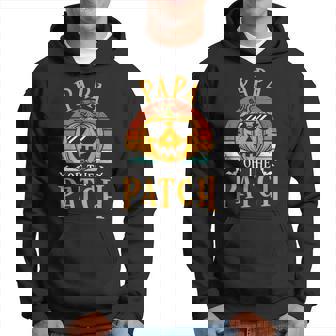 Papa Of The Patch Pumpkin Family Group Halloween Costume Hoodie - Monsterry