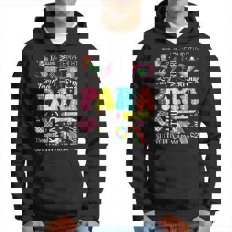 Para Paraprofessional Paraeducator First Day Back To School Hoodie | Mazezy