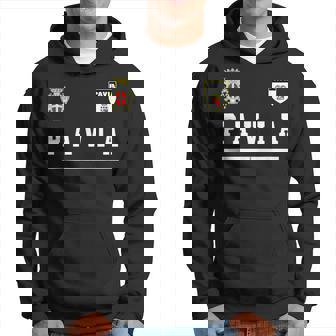 Pavia Maglia SportCalcio Bandiera Calcio Felpa con cappuccio - Novitaregali