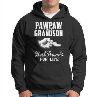 Pawpaw And Grandson Best Friends For Life Grandpa Men Hoodie - Monsterry DE