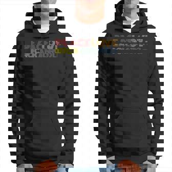 Peace Love Rock And Roll Vintage 70S Distressed Style Hoodie - Monsterry