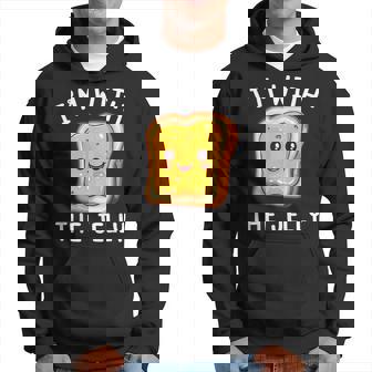Peanut Butter I'm With The Jelly Halloween Couple Matching Hoodie - Thegiftio UK