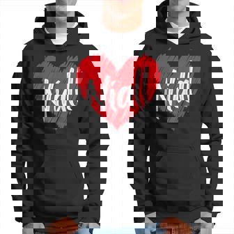 Personalized Name Niall Heart I Love Niall Hoodie - Thegiftio UK