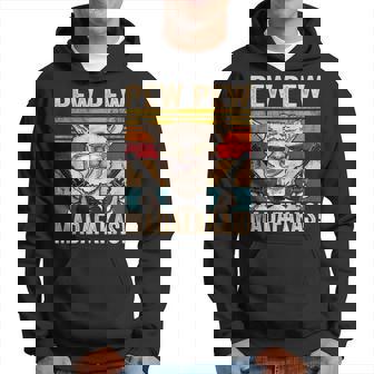Pew Pew Madafakas Alpaca Lama Pistolas Gafas De Solintage Sudadera - Regaloses
