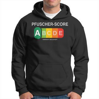 Pfuscher Score Kapuzenpullover - Geschenkecke