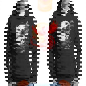 Phoenix Rising Fire Phoenix Bird Mythical Bird Rajeunissement Des Oiseaux Sweat à capuche - Cadeauxyz