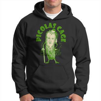 Picolas Cage Celebs Meme Cucumber Pickle Cute Hoodie - Thegiftio UK