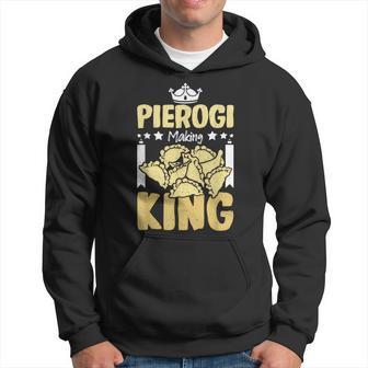 Pierogi Making King Hoodie - Thegiftio UK