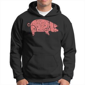 Pig Rock Meat Bacon Gilmour Academy Pink Animals As Worn By Hoodie - Thegiftio UK