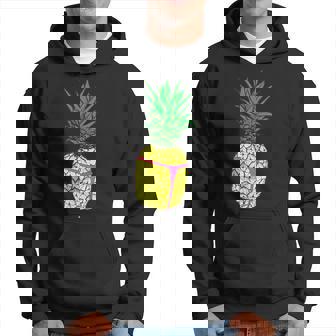 Pineapple Slut Thong Slutty Graphic Hoodie - Thegiftio UK